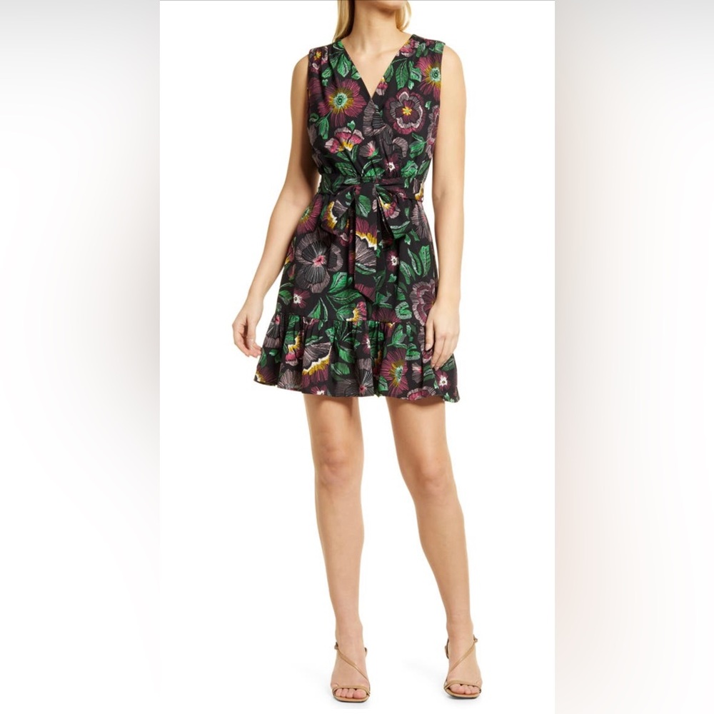 Sam Edelman Sleeveless Floral Dress
